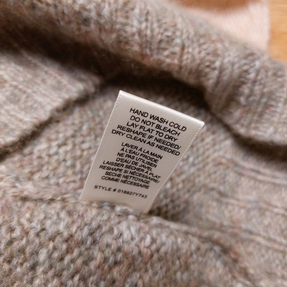 La Vie Rebecca Taylor Striped Textured Jumper Size M Colorblock modern - Picture 9 of 9